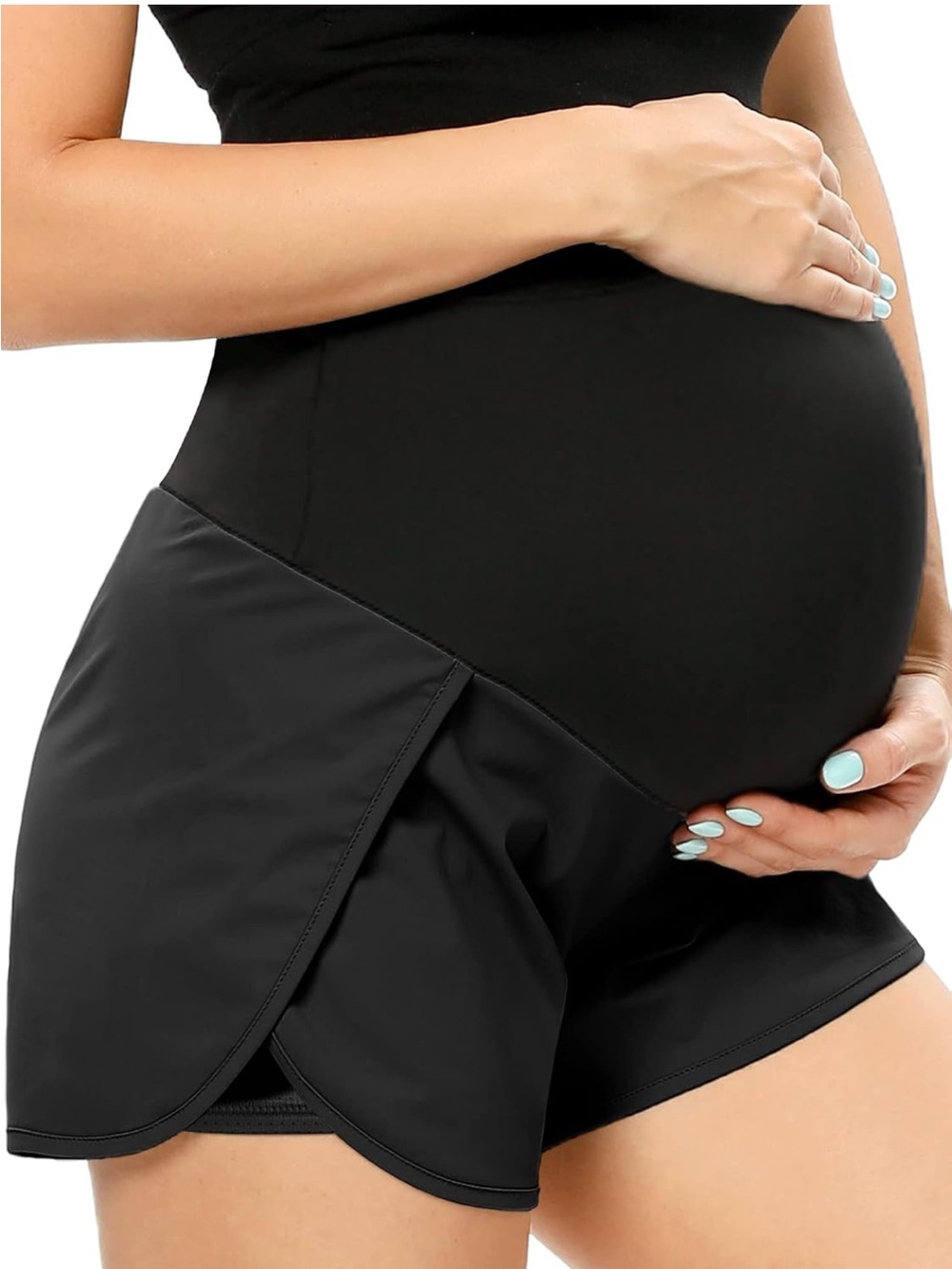Maternity workout shorts